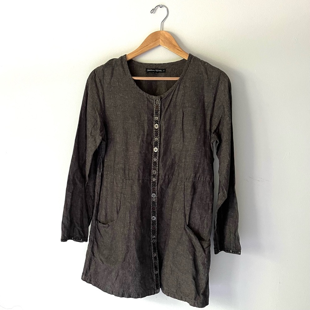 Gudrun Sjödén Small Linen/Cotton Blend Tunic